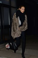 GIGI HADID Leaves Love Magazine Photoshoot in London
