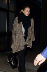 GIGI HADID Leaves Love Magazine Photoshoot in London