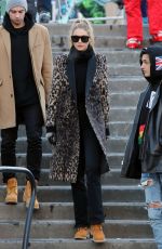 GIGI HADID Out and About in Aspen 12/27/2015
