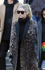 GIGI HADID Out and About in Aspen 12/27/2015
