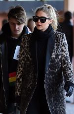 GIGI HADID Out and About in Aspen 12/27/2015