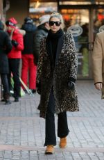 GIGI HADID Out and About in Aspen 12/27/2015