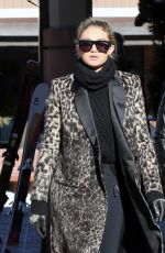 GIGI HADID Out and About in Aspen 12/27/2015