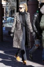 GIGI HADID Out and About in Aspen 12/27/2015