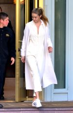 GIGI HADID Out and About in Beverly Hills 12/23/2015