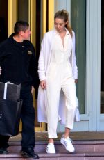 GIGI HADID Out and About in Beverly Hills 12/23/2015