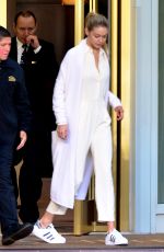 GIGI HADID Out and About in Beverly Hills 12/23/2015