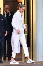 GIGI HADID Out and About in Beverly Hills 12/23/2015