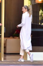 GIGI HADID Out and About in Beverly Hills 12/23/2015