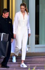 GIGI HADID Out and About in Beverly Hills 12/23/2015
