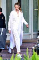 GIGI HADID Out and About in Beverly Hills 12/23/2015