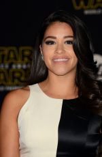 GINA RODRIGUEZ at Star Wars: Episode VII – The Force Awakens Premiere in Hollywood 12/14/2015