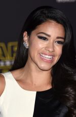 GINA RODRIGUEZ at Star Wars: Episode VII – The Force Awakens Premiere in Hollywood 12/14/2015
