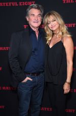 GOLDIE HAWN at The Hateful Eight Premiere in Hollywood 12/07/2015