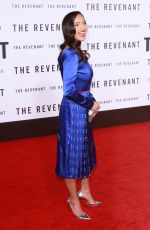 GRACE DOVE at The Revenant Premiere in Hollywood 12/16/2015