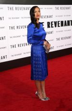 GRACE DOVE at The Revenant Premiere in Hollywood 12/16/2015