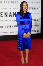 GRACE DOVE at The Revenant Premiere in Hollywood 12/16/2015