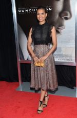 GUGU MBATHA-RAW at Concussion Premiere in New York 12/16/2015