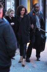 GUGU MBATHA RAW Ot and About in Soho 12/14/2015
