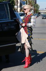 GWEN STEFANI Leaves a Church in Los Angeles 12/13/2015