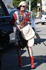 GWEN STEFANI Leaves a Church in Los Angeles 12/13/2015