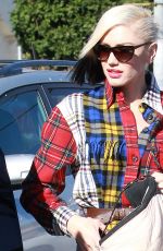 GWEN STEFANI Leaves a Church in Los Angeles 12/13/2015