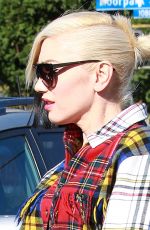 GWEN STEFANI Leaves a Church in Los Angeles 12/13/2015