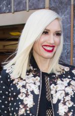 GWEN STEFANI Leaves Z100 Studios in New York 12/03/2015