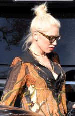 GWEN STEFANI Out and About in Los Angeles 12/06/2015