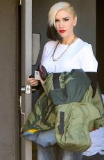 GWEN STEFANI Out and About in Los Angeles 12/12/2015