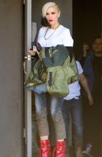 GWEN STEFANI Out and About in Los Angeles 12/12/2015
