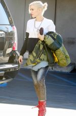 GWEN STEFANI Out and About in Los Angeles 12/12/2015