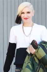 GWEN STEFANI Out and About in Los Angeles 12/12/2015