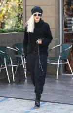 GWEN STEFANI Out in West Hollywood 12/30/2015