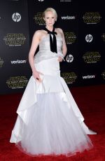 GWENDOLINE CHRISTIE at Star Wars: Episode VII – The Force Awakens Premiere in Hollywood 12/14/2015