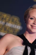 GWENDOLINE CHRISTIE at Star Wars: Episode VII – The Force Awakens Premiere in Hollywood 12/14/2015
