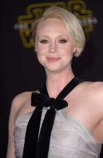 GWENDOLINE CHRISTIE at Star Wars: Episode VII – The Force Awakens Premiere in Hollywood 12/14/2015