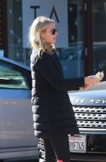 GWYNETH PALTROW Out in Brentwood 12/29/2015