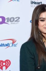 HAILEE STEINFELD at q102’s Jingle Ball 2015 in Philadelphia 12/09/2015