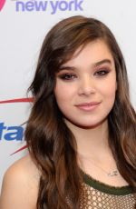 HAILEE STEINFELD at Z100’s Jingle Ball 2015 in New York 12/11/2015