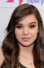 HAILEE STEINFELD at Z100’s Jingle Ball 2015 in New York 12/11/2015