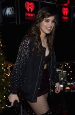 HAILEE STEINFELD at Z100’s Jingle Ball 2015 in New York 12/11/2015