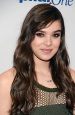HAILEE STEINFELD at Z100’s Jingle Ball 2015 in New York 12/11/2015