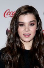 HAILEE STEINFELD at Z100’s Jingle Ball 2015 in New York 12/11/2015