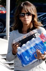 HALLE BERRY Out Shopping in Beverly Hills 12/12/2015