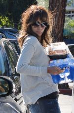 HALLE BERRY Out Shopping in Beverly Hills 12/12/2015