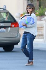 HALLE BERRY Out Shopping in Beverly Hills 12/12/2015