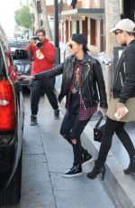 HALSEY and RUBY ROSE Out for Lunch in Hollywood 12/21/2015