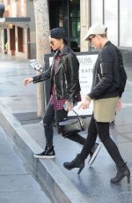 HALSEY and RUBY ROSE Out for Lunch in Hollywood 12/21/2015