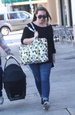 HAYLIE DUFF Out Shopping in West Hollywood 12/23/2015